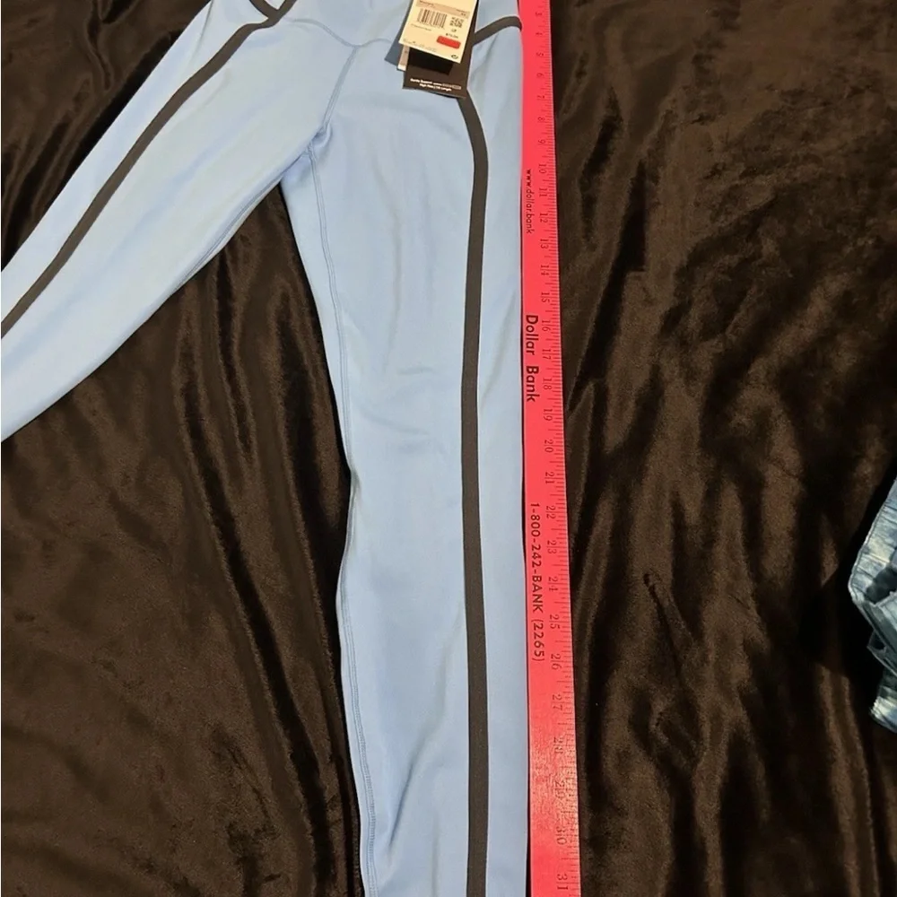 Women Nike One Dry-Fit High-Waisted 7/8 Legging Sz.Xs/Sm/XLg. Sky Blue HJ1137412 - Picture 11 of 16